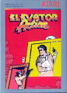 Screenshot Thumbnail / Media File 1 for Elevator Action (1983) (Atari, Dan Hitchens) (CX26126) (Prototype)
