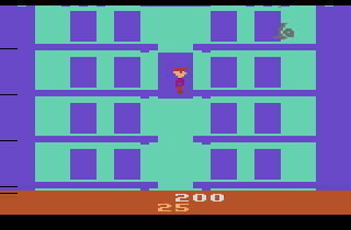Screenshot Thumbnail / Media File 1 for Elevator Action (1983) (Atari, Dan Hitchens) (CX26126) (Prototype)