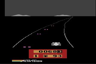 Screenshot Thumbnail / Media File 1 for Enduro (1983) (Activision, Larry Miller) (AX-026, AX-026-04)