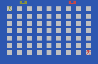 Screenshot Thumbnail / Media File 1 for Flag Capture - Capture (1978) (Atari, Jim Huether - Sears) (CX2644 - 6-99824)