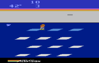 Screenshot Thumbnail / Media File 1 for Frostbite (1983) (Activision, Steve Cartwright) (AX-031)