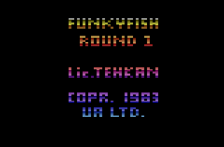 Screenshot Thumbnail / Media File 1 for Funky Fish (1983) (UA Limited) (Prototype)
