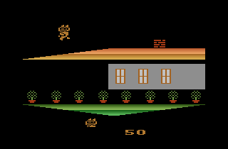 Screenshot Thumbnail / Media File 1 for Garfield (Garfield on the Run) (06-21-1984) (Atari, Mimi Dodgett, Steve Woita) (CX26132) (Prototype)