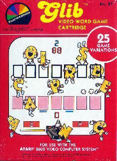 Screenshot Thumbnail / Media File 1 for Glib - Video Word Game (1983) (Selchow & Righter - QDI) (87)