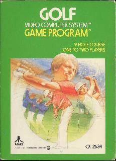 Screenshot Thumbnail / Media File 1 for Golf (Championship Golf) (1980) (Atari, Tom Rudadahl - Sears) (CX2634 - 49-75121)