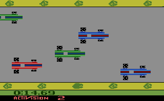 Screenshot Thumbnail / Media File 1 for Grand Prix (1982) (Activision, David Crane) (AX-014, AX-014-04)