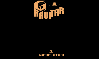Screenshot Thumbnail / Media File 1 for Gravitar (1983) (Atari, Dan Hitchens) (CX2685)