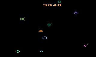 Screenshot Thumbnail / Media File 1 for Gravitar (1983) (Atari, Dan Hitchens) (CX2685)