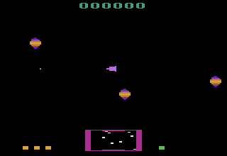 Screenshot Thumbnail / Media File 1 for Great Escape (AKA Asteroid Fire) (1983) (Bomb - Onbase) (CA282)
