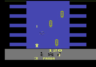 Screenshot Thumbnail / Media File 1 for Harbor Escape (AKA River Raid) (1983) (Panda) (110)
