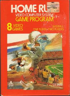 Screenshot Thumbnail / Media File 1 for Home Run - Baseball (1978) (Atari, Bob Whitehead - Sears) (CX2623 - 6-99819, 49-75108, 49-75125)