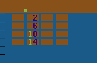 Screenshot Thumbnail / Media File 1 for Hunt & Score - Memory Match (Keyboard Controller) (1978) (Atari, Alan Miller - Sears) (CX2642 - 6-99814)