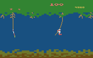 Screenshot Thumbnail / Media File 1 for Jungle Hunt (1983) (Atari - GCC, Mike Feinstein, John Allred) (CX2688)