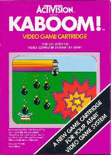 Screenshot Thumbnail / Media File 1 for Kaboom! (Paddle) (1981) (Activision, Larry Kaplan, David Crane) (AG-010, AG-010-04)