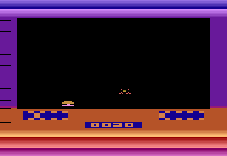 Screenshot Thumbnail / Media File 1 for Kamikaze Saucers (1983) (Syncro, Dan Wolf - Hozer Video Games) (Prototype)