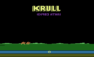 Screenshot Thumbnail / Media File 1 for Krull (1983) (Atari, Jerome Domurat, Dave Staugas) (CX2682)