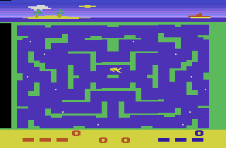 Screenshot Thumbnail / Media File 1 for Lochjaw (1981) (Apollo - Games by Apollo, Steve Stringfellow) (AP-2005)