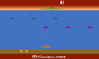 Screenshot Thumbnail / Media File 1 for Marauder (1982) (Tigervision, Rorke Weigandt) (7-005)