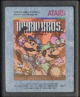 Screenshot Thumbnail / Media File 1 for Mario Bros. (1983) (Atari, Dan Hitchens) (CX2697)