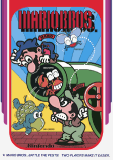 Screenshot Thumbnail / Media File 1 for Mario Bros. (1983) (Atari, Dan Hitchens) (CX2697)