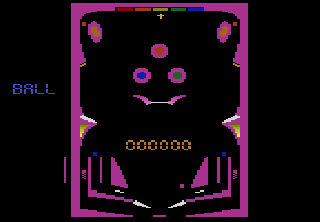 Screenshot Thumbnail / Media File 1 for Midnight Magic (Pinball Wizard) (1984) (Atari, Glenn Axworthy) (CX26129)