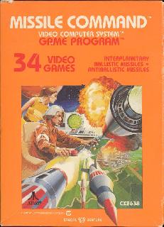 Screenshot Thumbnail / Media File 1 for Missile Command (1981) (Atari, Rob Fulop - Sears) (CX2638 - 49-75166)