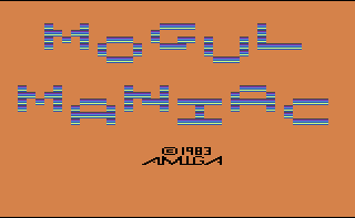 Screenshot Thumbnail / Media File 1 for Mogul Maniac (Joyboard) (1983) (Amiga) (3120)