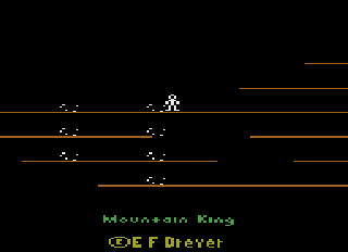 Screenshot Thumbnail / Media File 1 for Mountain King (1983) (CBS Electronics, E.F. Dreyer, Ed Salvo) (4L 2738 0000)