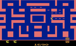 Screenshot Thumbnail / Media File 1 for Ms. Pac-Man (1982) (Atari - GCC, Mark Ackerman, Glenn Parker) (CX2675)