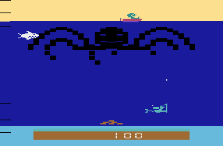 Screenshot Thumbnail / Media File 1 for Name This Game (Octopussy) (1982) (U.S. Games Corporation, Roger Booth, Sylvia Day, Ron Dubren, Todd Marshall, Wes Trager, Henry Will) (VC1007)