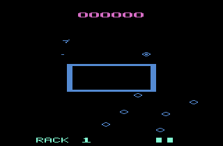 Screenshot Thumbnail / Media File 1 for Omega Race (Booster Grip) (1983) (CBS Electronics) (4L 2737 0000)