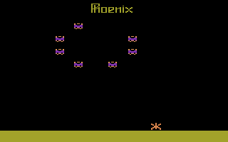 Screenshot Thumbnail / Media File 1 for Phoenix (1982) (Atari - GCC, Mike Feinstein, John Mracek) (CX2673)