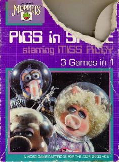 Screenshot Thumbnail / Media File 1 for Pigs in Space - Starring Miss Piggy (1983) (Atari, Bill Aspromonte, John Russell, Michael Sierchio, Robert Zdybel) (CX26114)