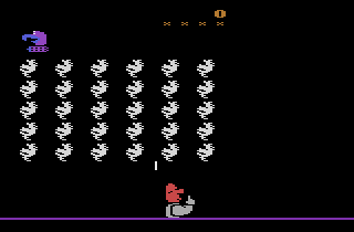 Screenshot Thumbnail / Media File 1 for Pigs in Space - Starring Miss Piggy (1983) (Atari, Bill Aspromonte, John Russell, Michael Sierchio, Robert Zdybel) (CX26114)