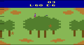 Screenshot Thumbnail / Media File 1 for Planet of the Apes (1983) (20th Century Fox Video Games, John W.S. Marvin) (Prototype)