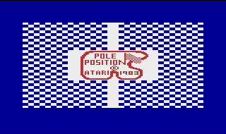 Screenshot Thumbnail / Media File 1 for Pole Position (RealSports Driving) (1983) (Atari - GCC, Betty Ryan Tylko, Douglas B. Macrae) (CX2694)