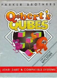 Screenshot Thumbnail / Media File 1 for Q-bert's Qubes (1984) (Parker Brothers, Todd Marshall) (PB5550)