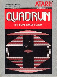 Screenshot Thumbnail / Media File 1 for Quadrun (1983) (Atari, Frank Hausman, Steve Woita) (CX2686)