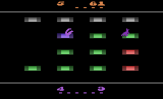 Screenshot Thumbnail / Media File 1 for Quick Step! (Hop To It, Kwibble) (1983) (Imagic, Dave Johnson) (720119-1A, 03211)