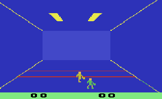 Screenshot Thumbnail / Media File 1 for Racquetball (1981) (Apollo - Games by Apollo, Ed Salvo, Byron Parks) (AP-2003)