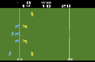 Screenshot Thumbnail / Media File 1 for RealSports Football (Football II) (1982) (Atari, Alan J. Murphy, Robert Zdybel) (CX2668)