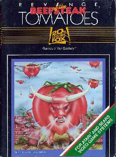 Screenshot Thumbnail / Media File 1 for Revenge of the Beefsteak Tomatoes (Revenge of the Cherry Tomatoes) (1982) (20th Century Fox Video Games, John Russell) (11016)