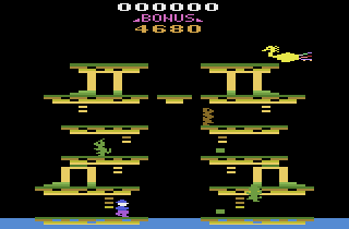 Screenshot Thumbnail / Media File 1 for Roc 'n Rope (1984) (Coleco, Ed English) (2667)