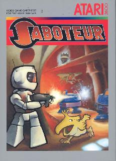 Screenshot Thumbnail / Media File 1 for Saboteur (Sabotage) (12-20-1983) (Atari, Jerome Domurat, Howard Scott Warshaw) (CX26119) (Prototype)