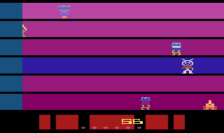 Screenshot Thumbnail / Media File 1 for Saboteur (Sabotage) (12-20-1983) (Atari, Jerome Domurat, Howard Scott Warshaw) (CX26119) (Prototype)