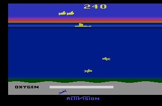 Screenshot Thumbnail / Media File 1 for Seaquest (1983) (Activision, Steve Cartwright) (AX-022)