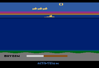 Screenshot Thumbnail / Media File 1 for Seaquest (1983) (Activision, Steve Cartwright) (AX-022)