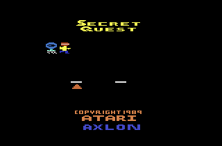 Screenshot Thumbnail / Media File 1 for Secret Quest (1989) (Atari - Axlon, Nolan Bushnell, Steve DeFrisco) (CX26170)