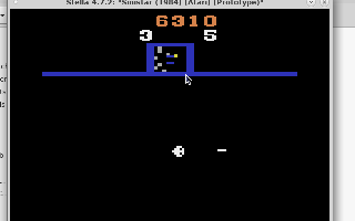 Screenshot Thumbnail / Media File 1 for Sinistar (1984) (Atari, Tod Frye) (CX26122) (Prototype)