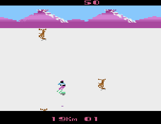 Screenshot Thumbnail / Media File 1 for Ski Hunt (Skiing Hunt) (1983) (Home Vision - Gem International Corp. - R.J.P.G.) (VCS83106) (PAL)